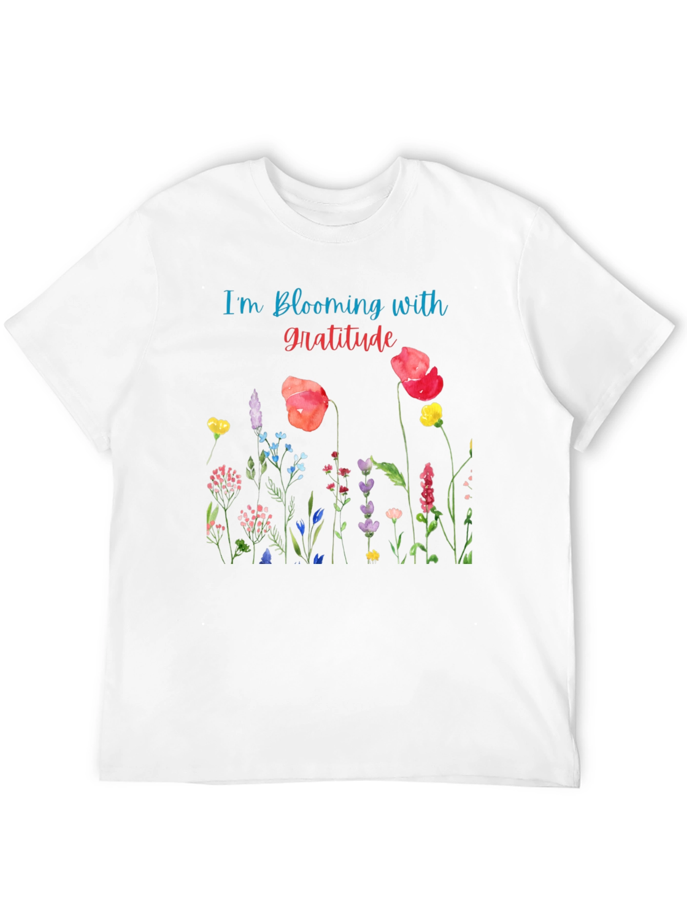 Blooming Gratitude Graphic T-Shirt