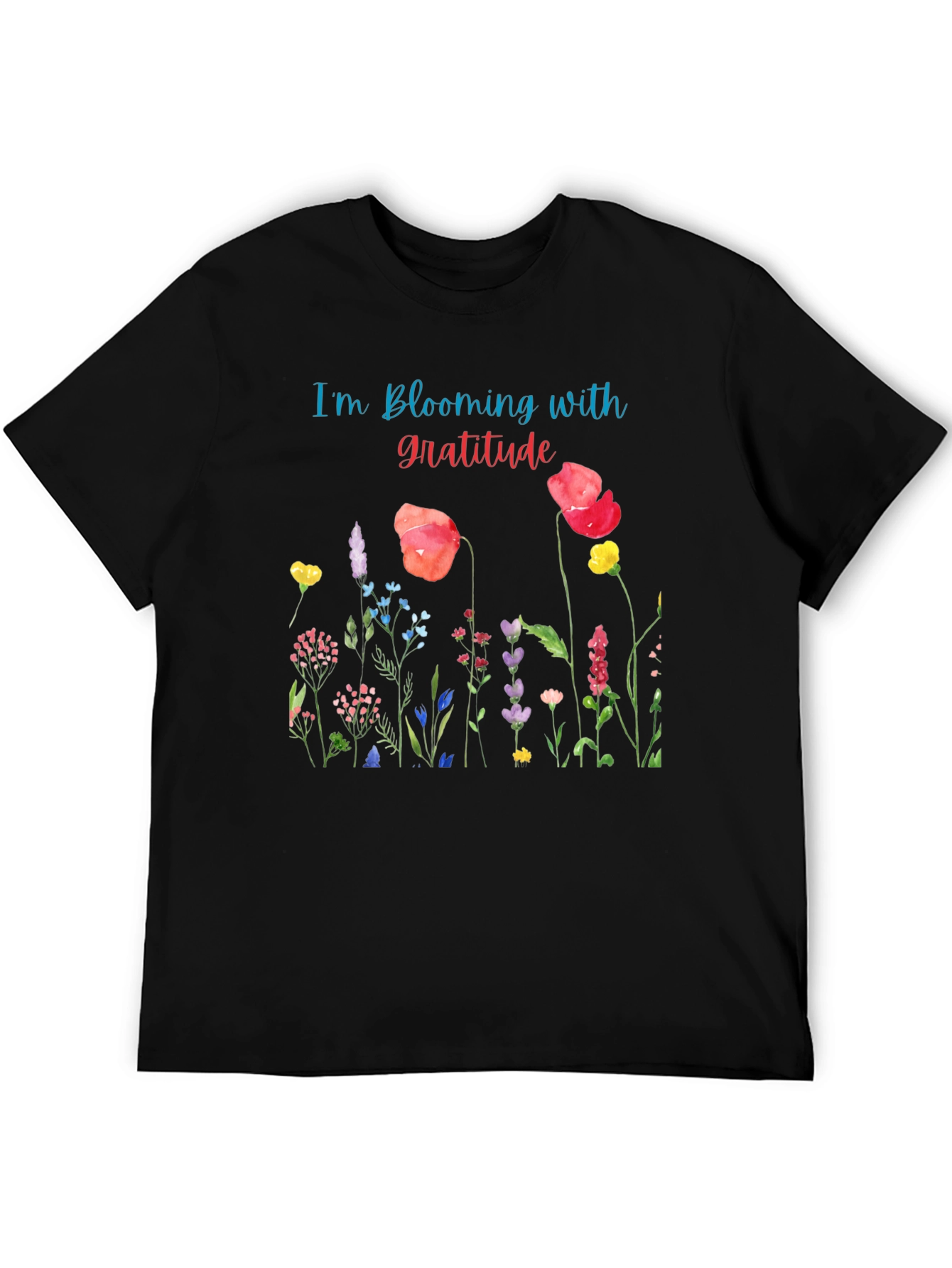 Blooming Gratitude Graphic T-Shirt
