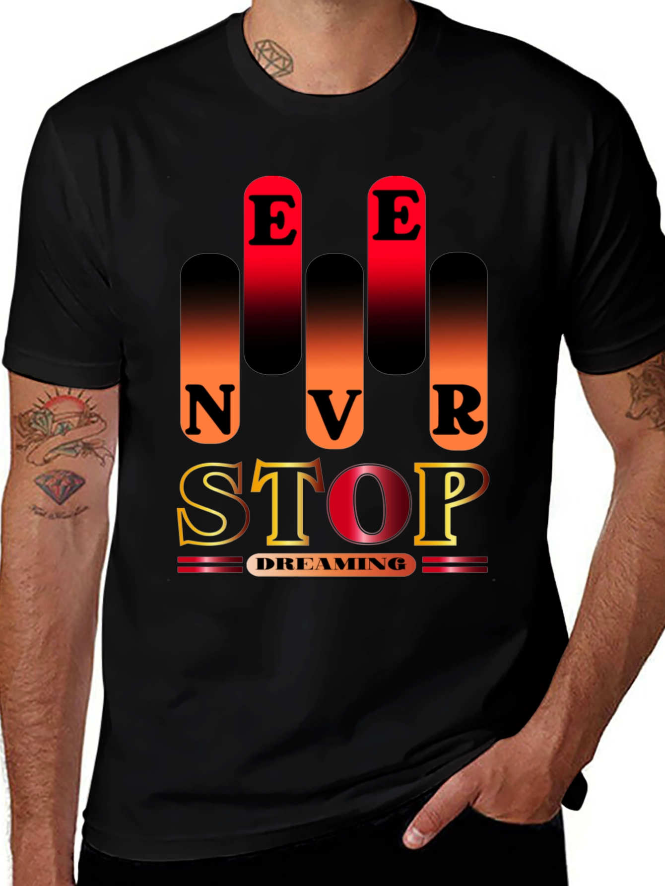 Never Stop Dreaming Graphic Tee
