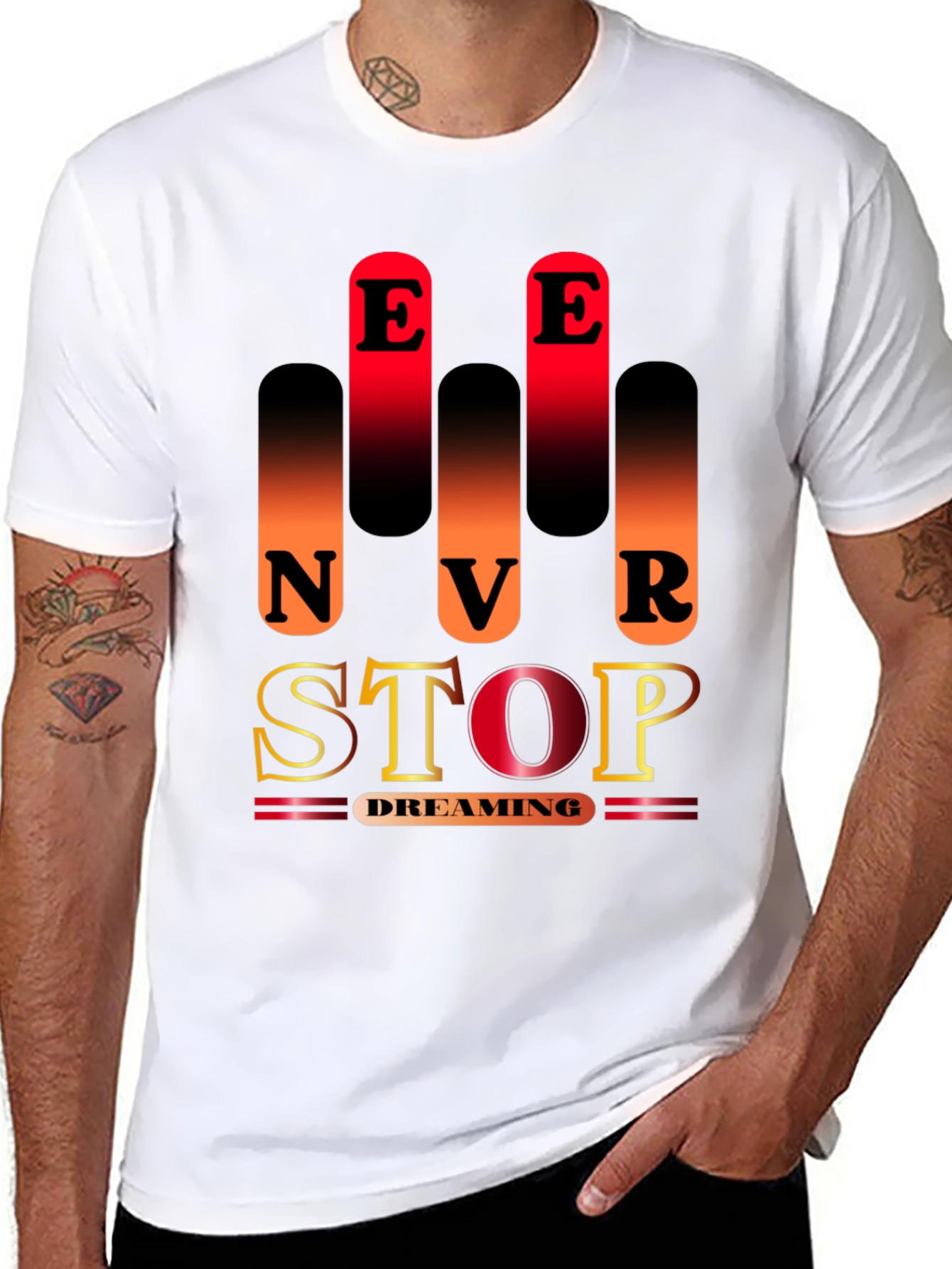 Never Stop Dreaming Graphic Tee
