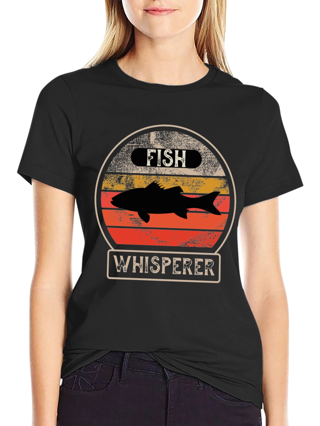 Fish Whisperer Graphic Tee - Fishing Lover Shirt