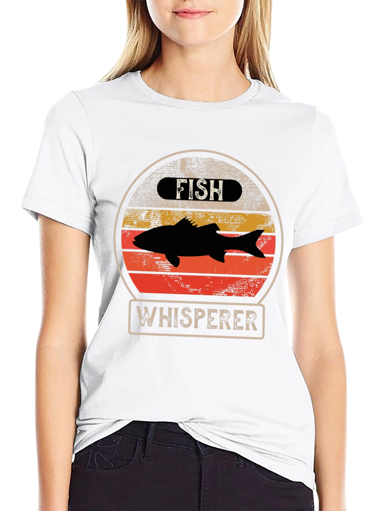 Fish Whisperer Graphic Tee - Fishing Lover Shirt