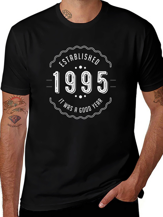 Established 1995 T-Shirt - Good Year Graphic Tee