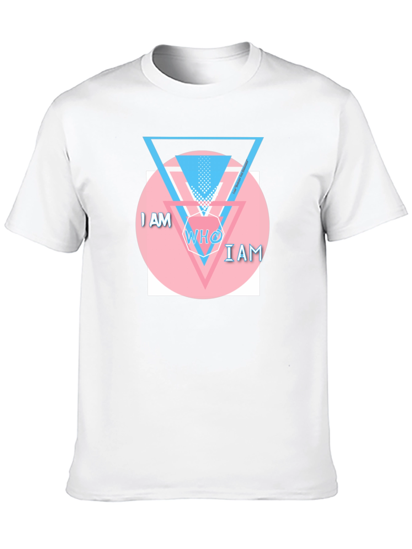 I AM WHO I AM Graphic T-Shirt - Black