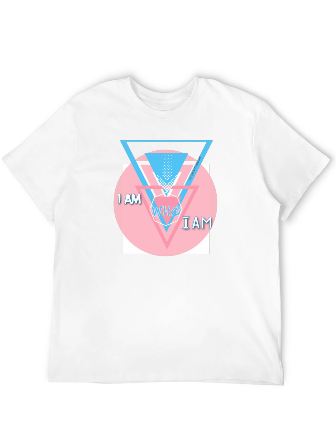I AM WHO I AM Graphic T-Shirt - Black