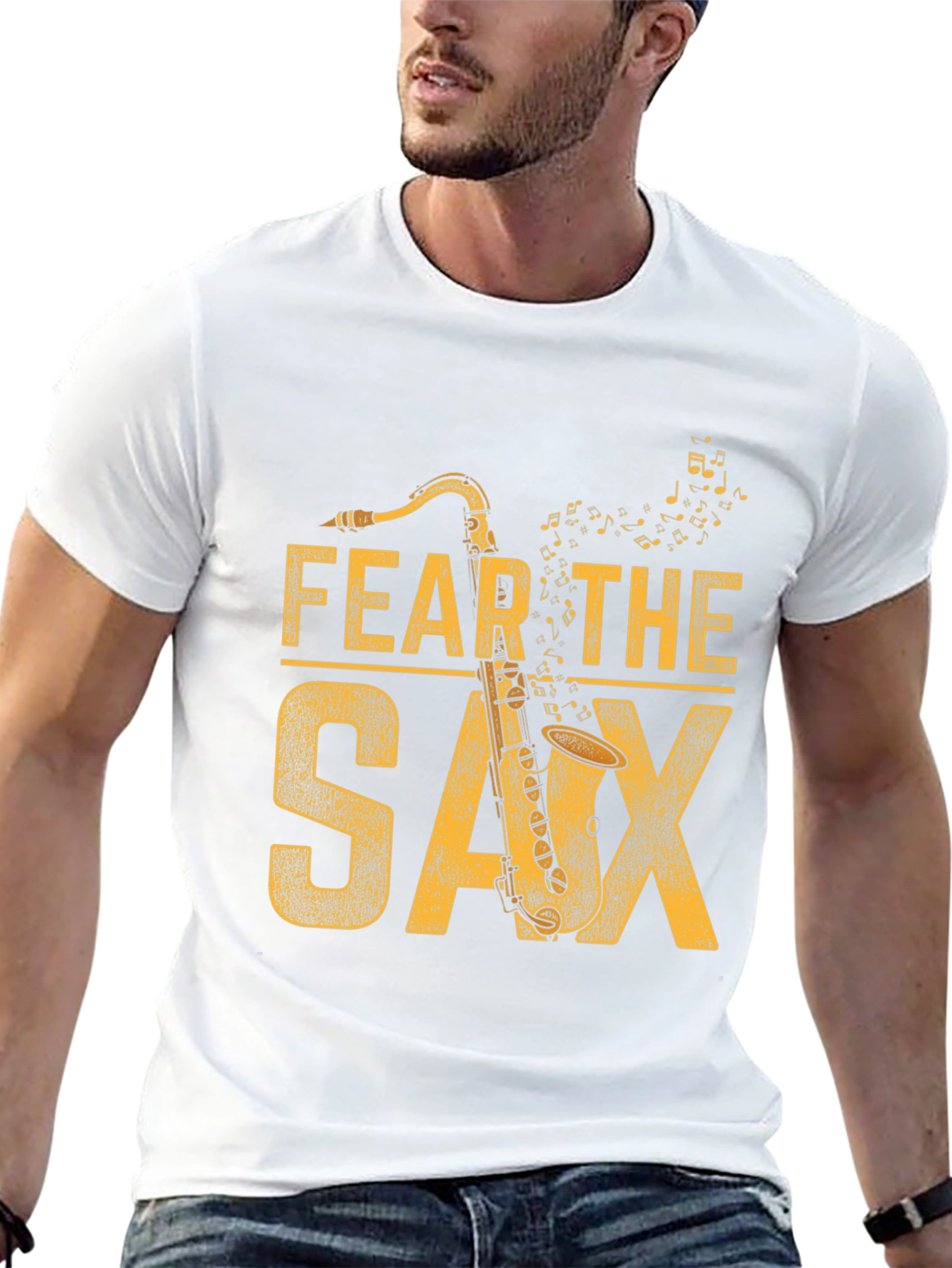 Fear The Sax T-Shirt - Musician Apparel