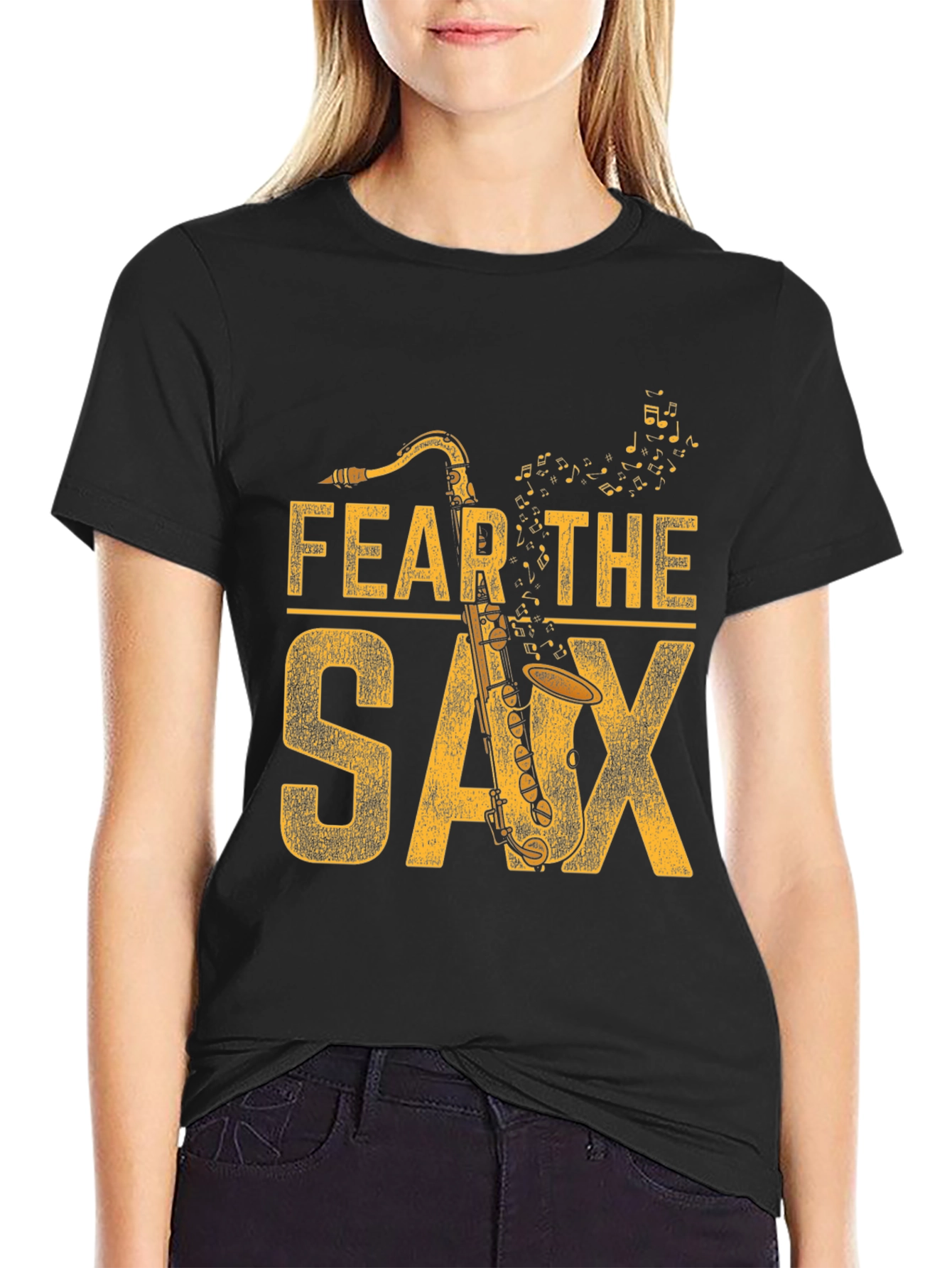 Fear The Sax T-Shirt - Musician Apparel