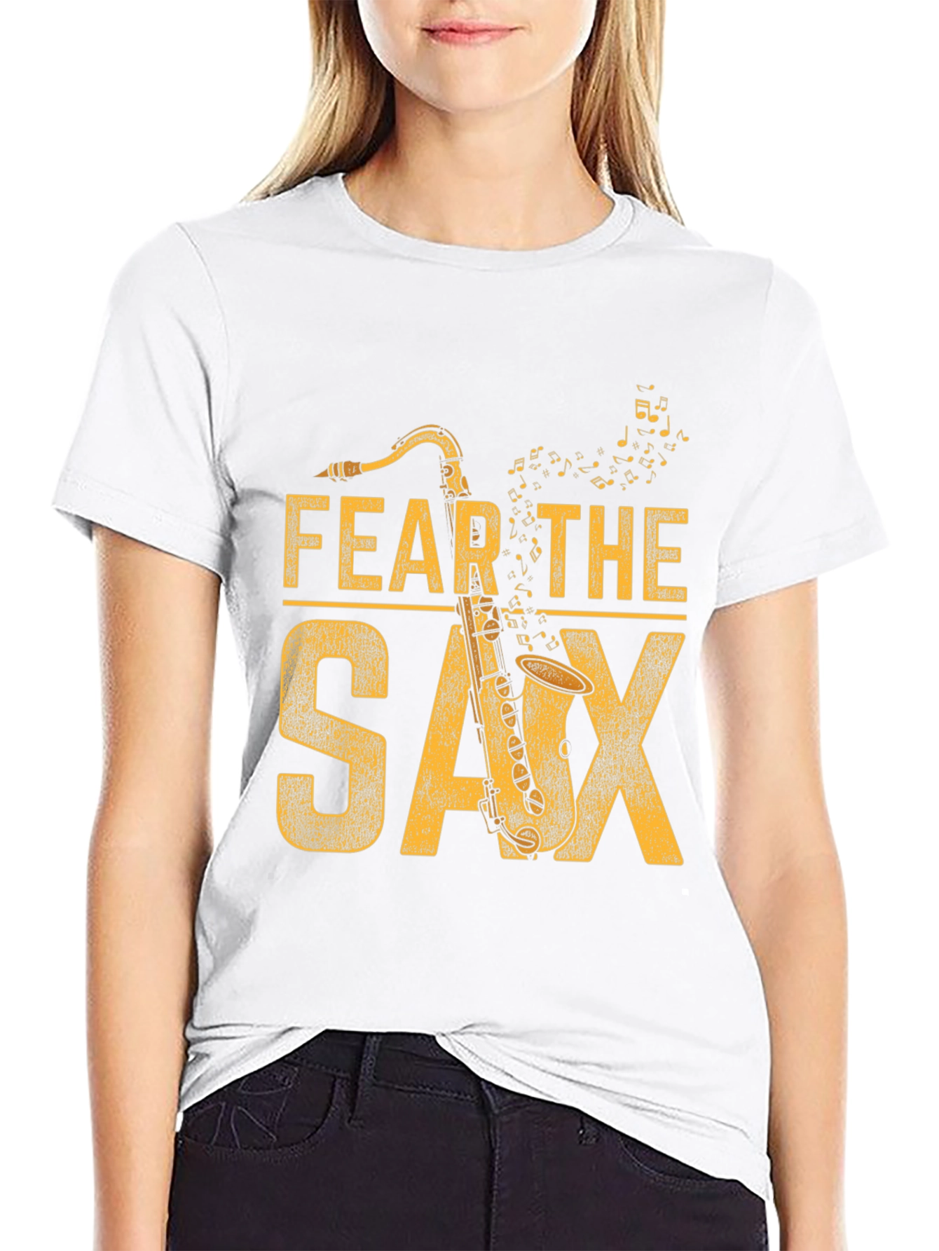 Fear The Sax T-Shirt - Musician Apparel