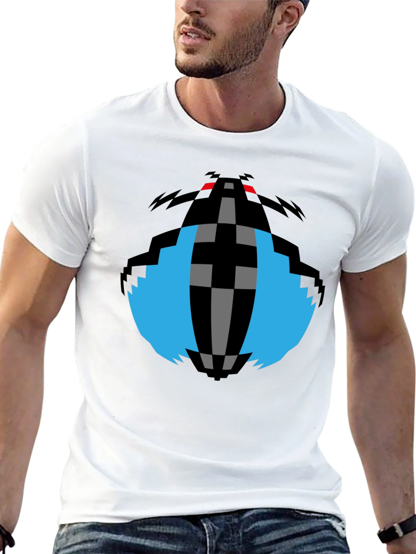 Retro Pixel Art Graphic Tee