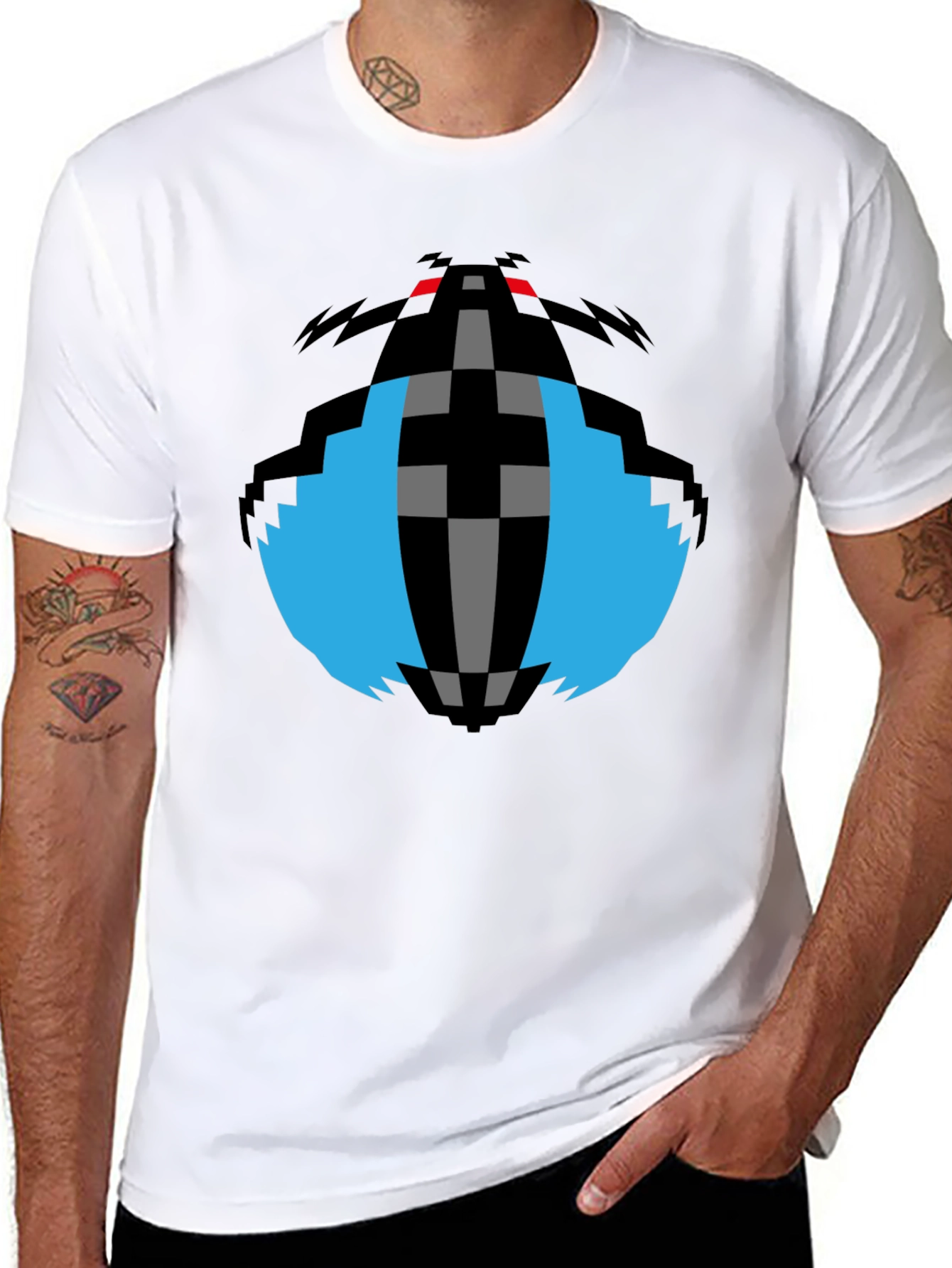 Retro Pixel Art Graphic Tee