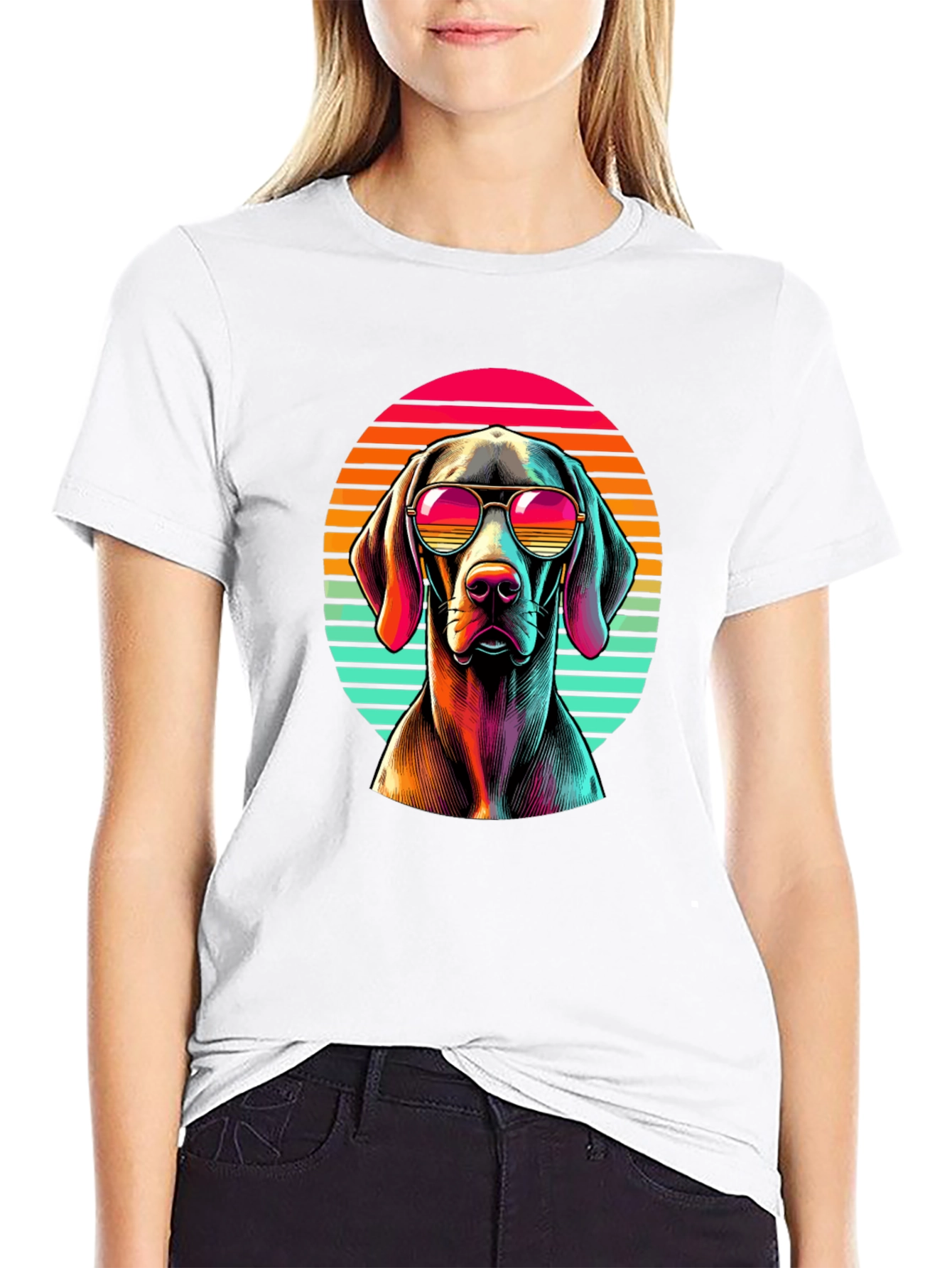 Retro Dog T-Shirt - Cool Pet Design