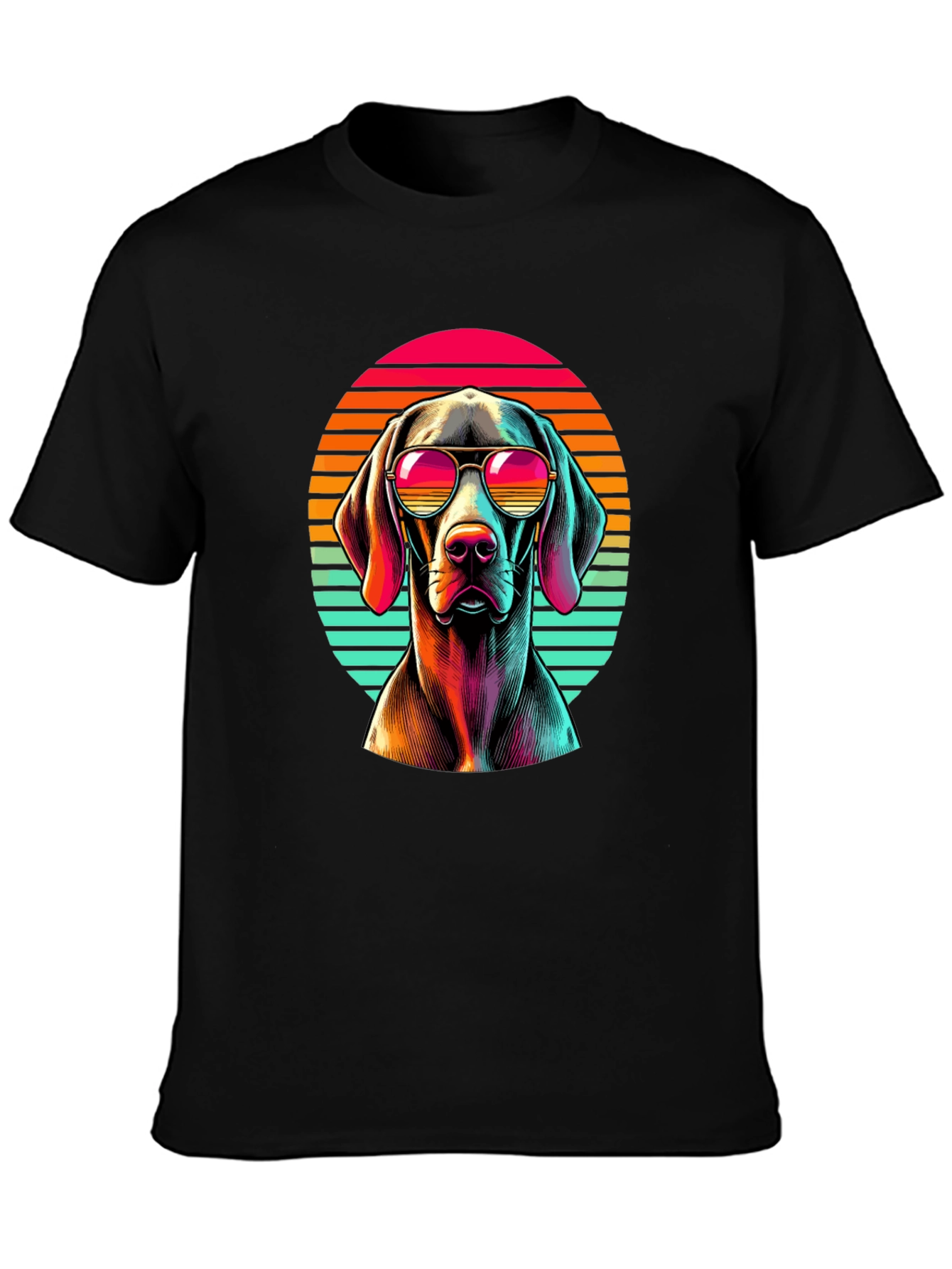 Retro Dog T-Shirt - Cool Pet Design