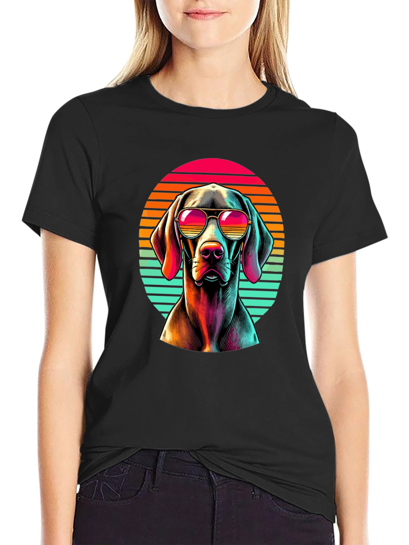Retro Dog T-Shirt - Cool Pet Design