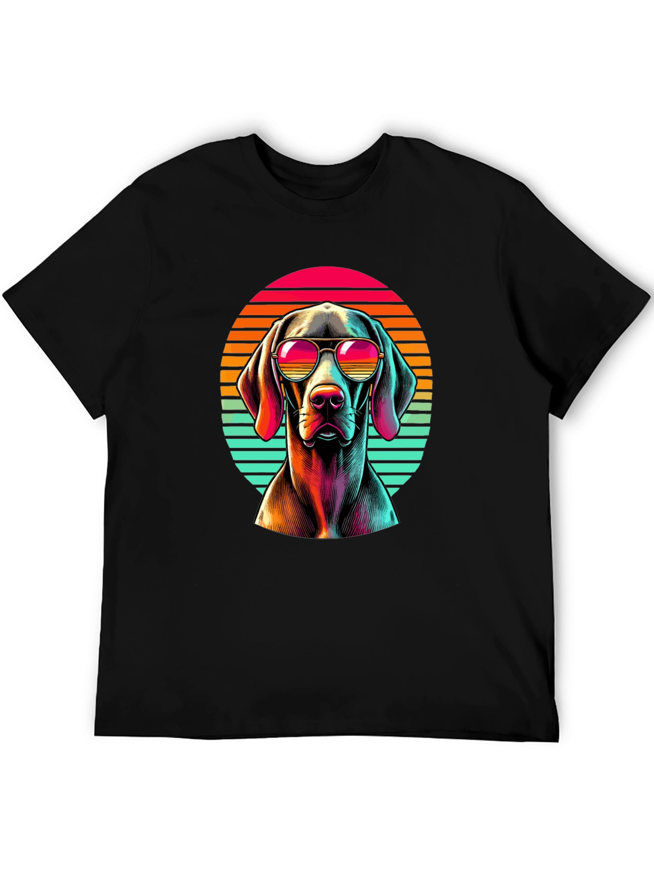 Retro Dog T-Shirt - Cool Pet Design