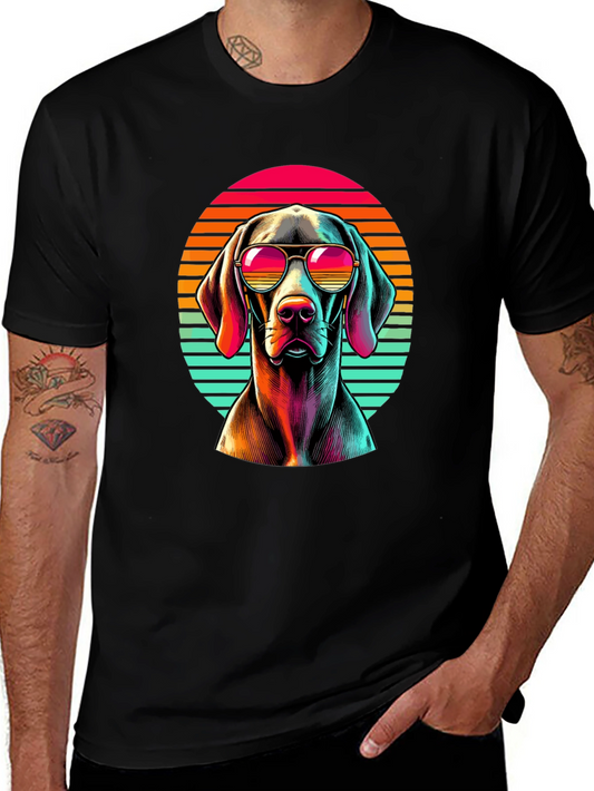 Retro Dog T-Shirt - Cool Pet Design