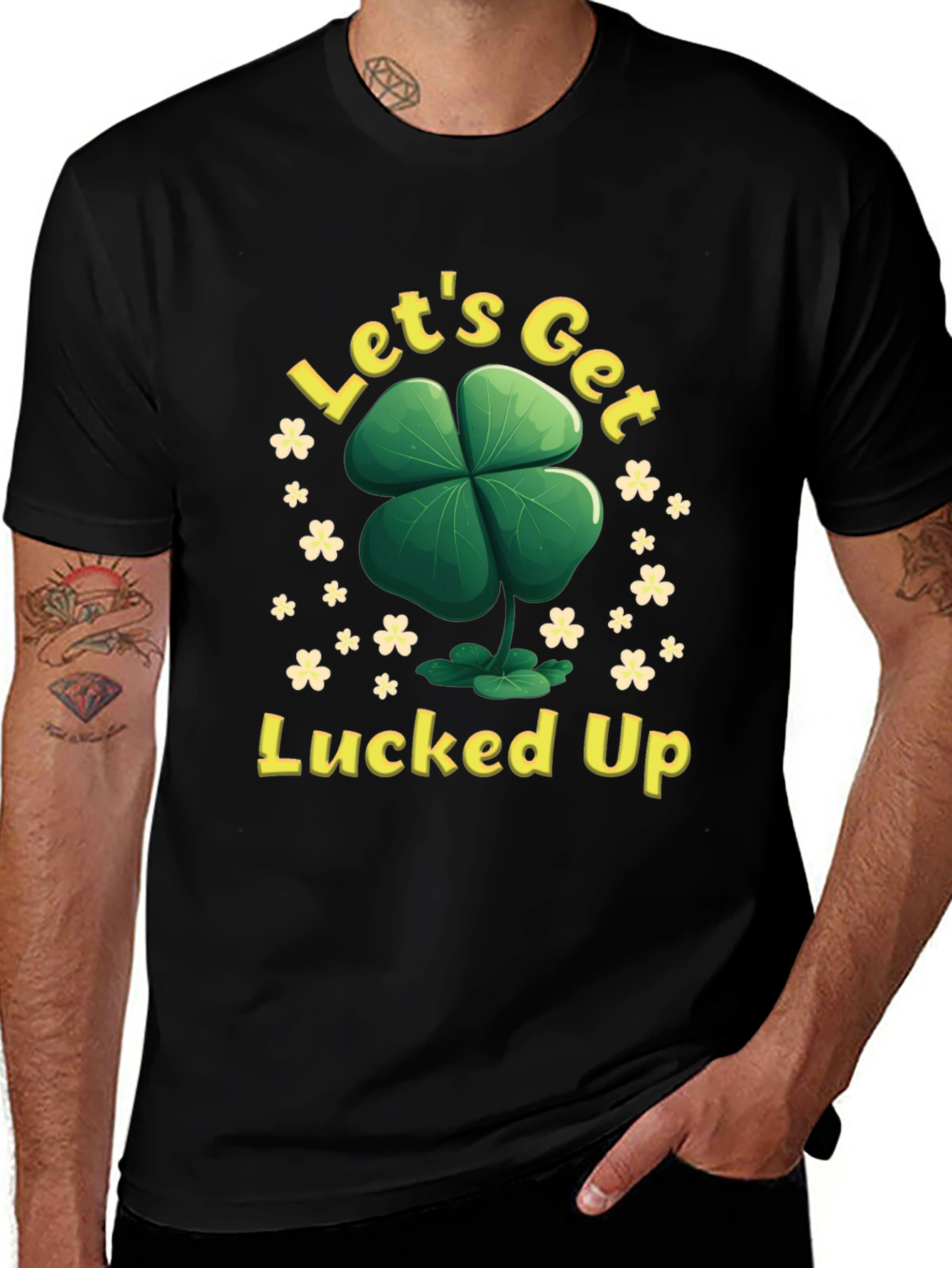 Lucky St. Patricks Day Graphic Tee