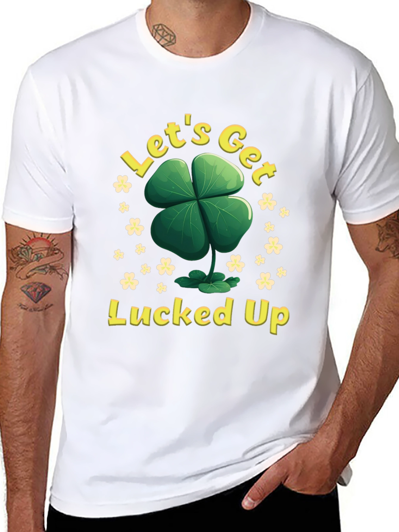 Lucky St. Patricks Day Graphic Tee