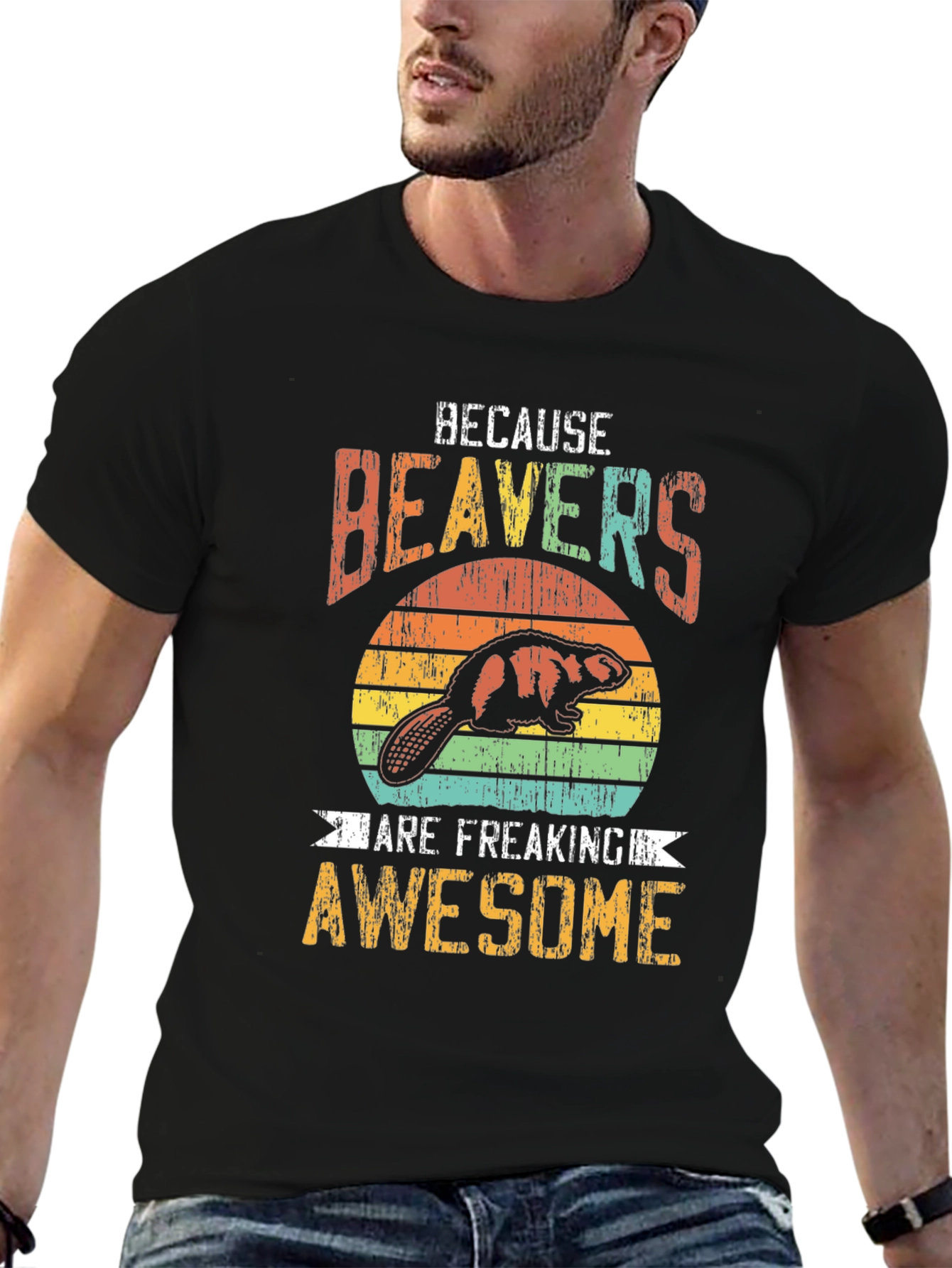 Beavers Are Awesome Graphic Tee