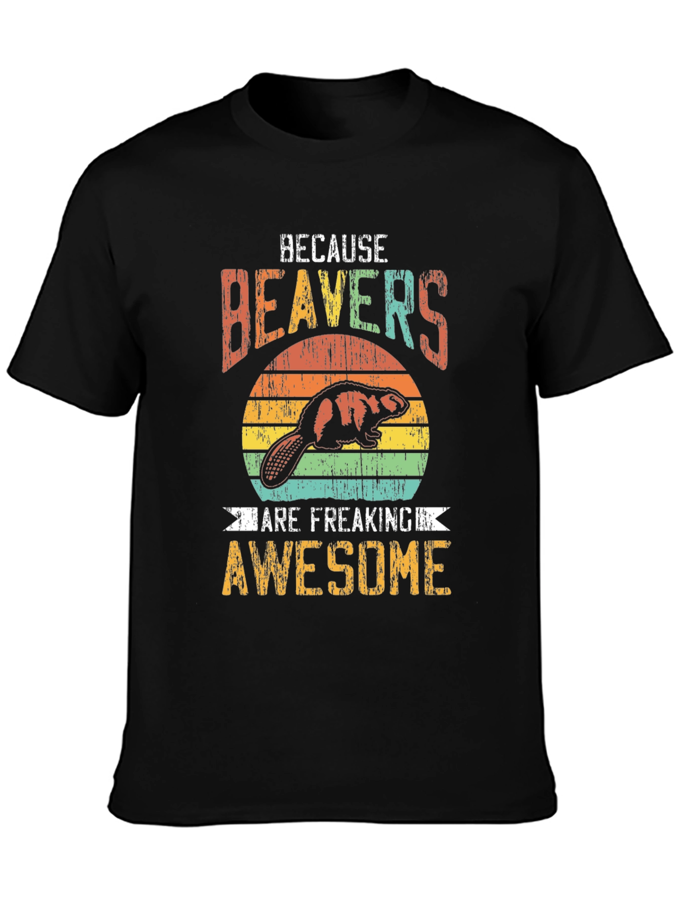 Beavers Are Awesome Graphic Tee