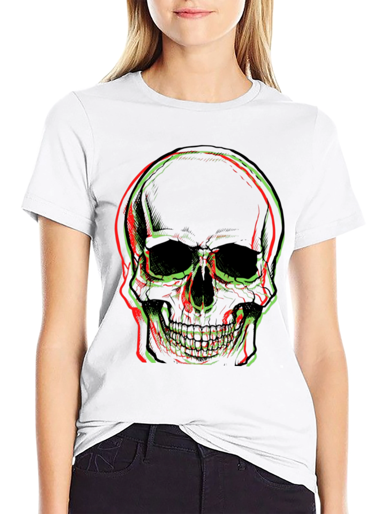 Skull Graphic T-Shirt - Bold & Edgy Design