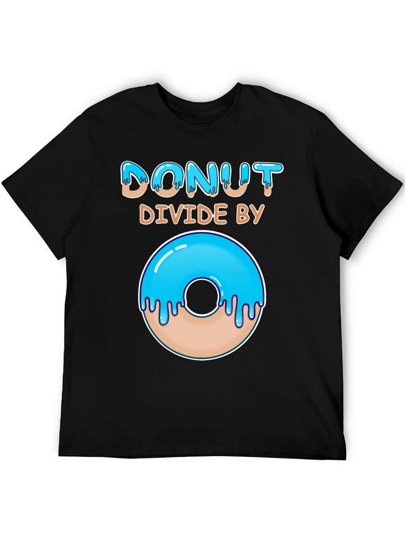Donut Divide By 0 Funny Math T-Shirt