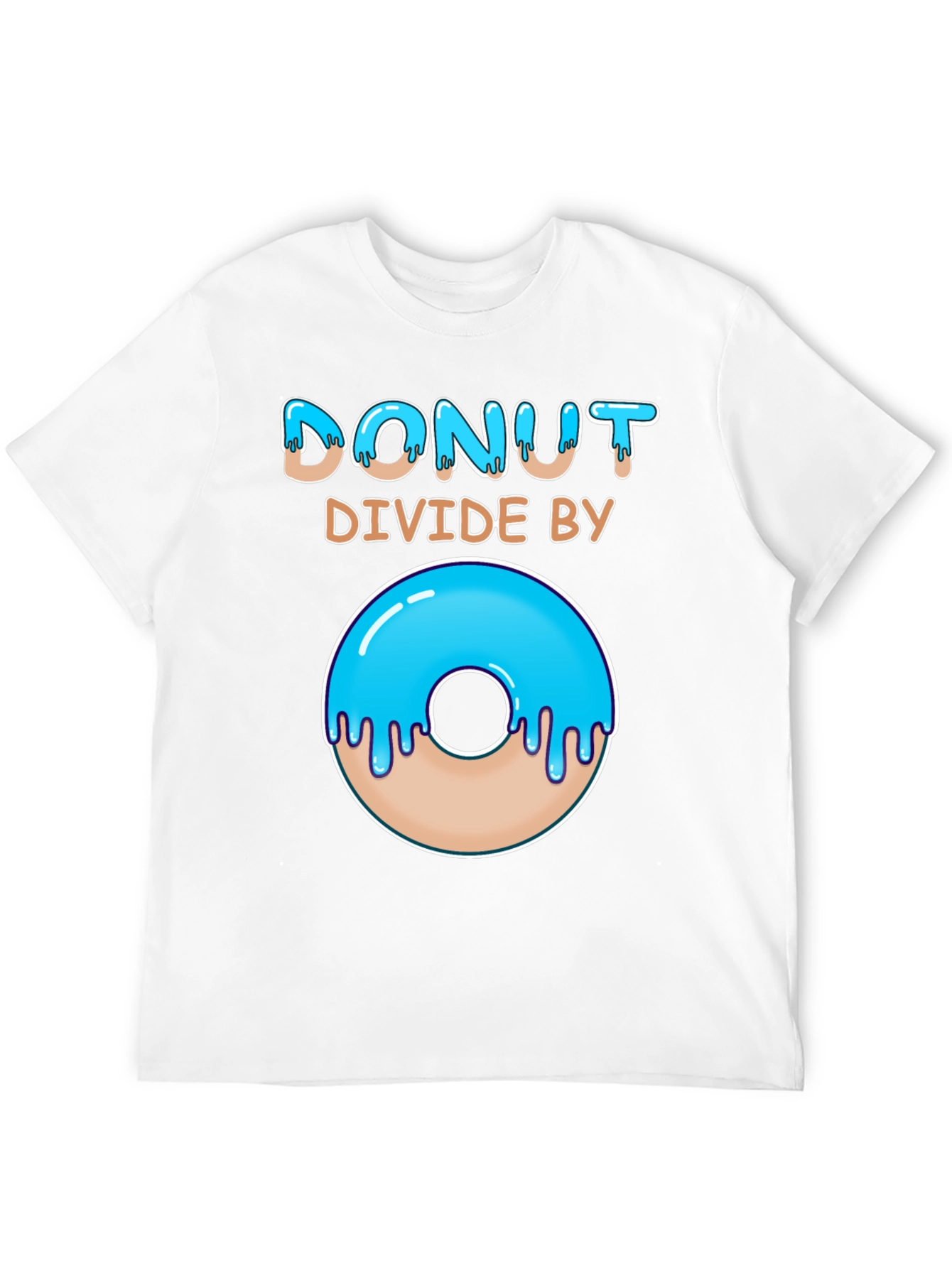 Donut Divide By 0 Funny Math T-Shirt