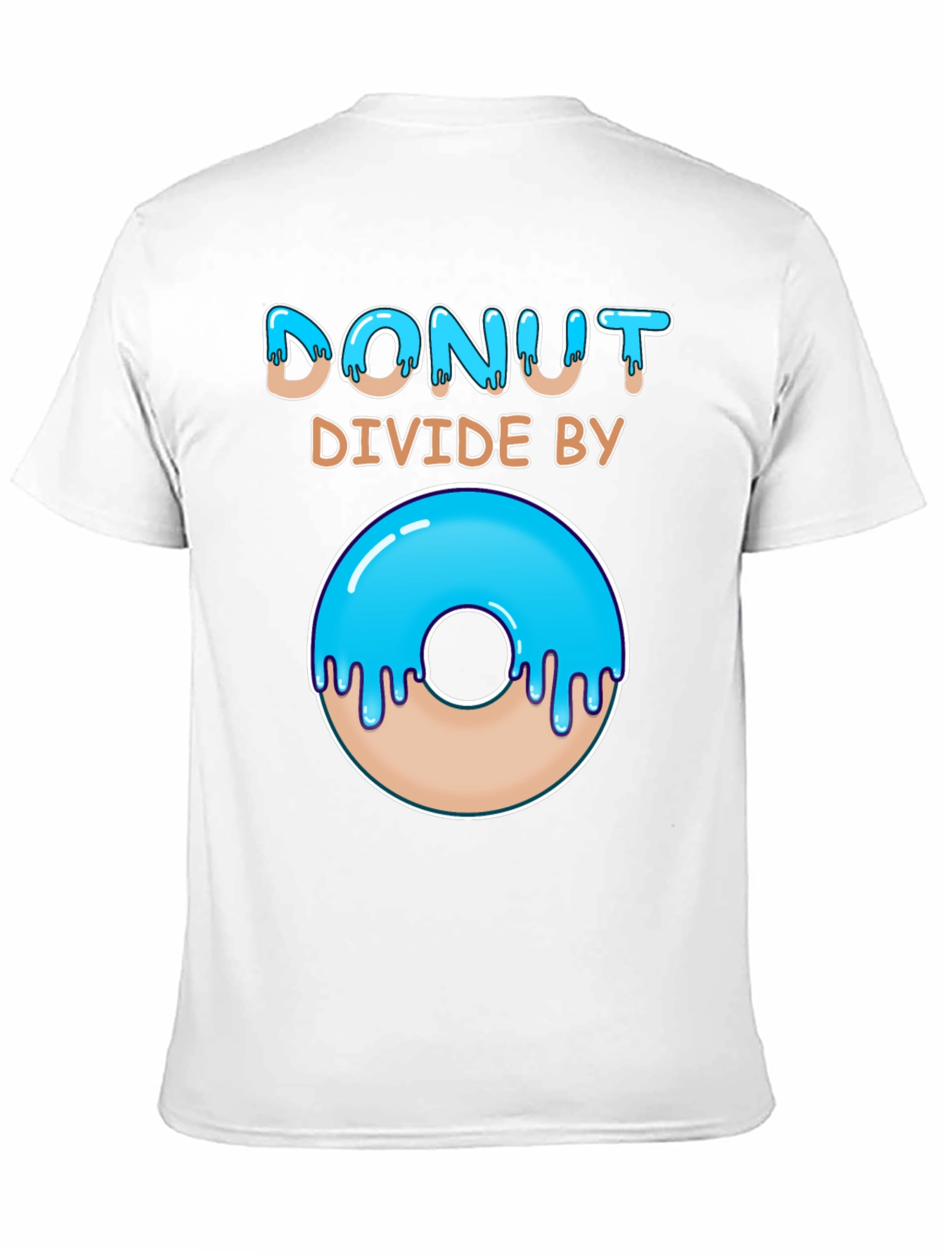 Donut Divide By 0 Funny Math T-Shirt