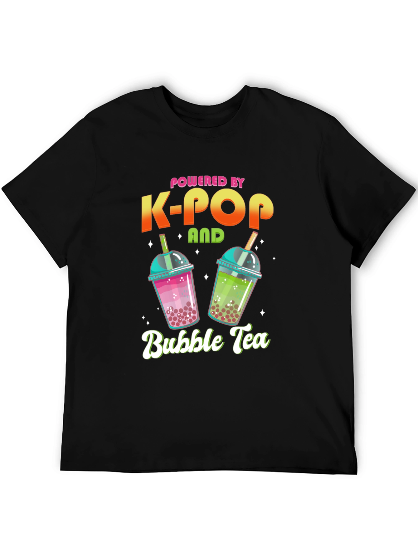 Powered by K-Pop and Bubble Tea T-Shirt