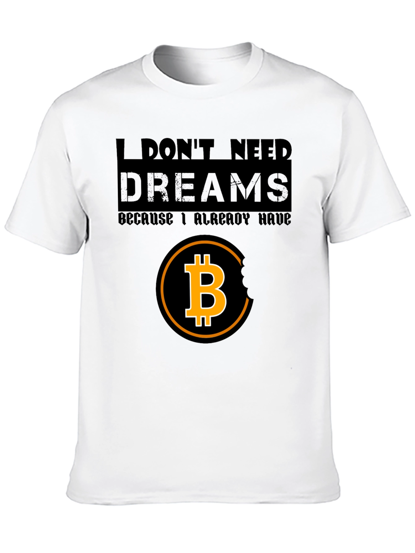 Bitcoin Dreams T-Shirt Crypto Currency Tee