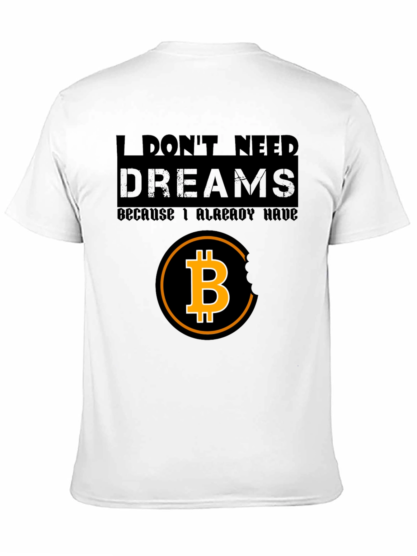 Bitcoin Dreams T-Shirt Crypto Currency Tee