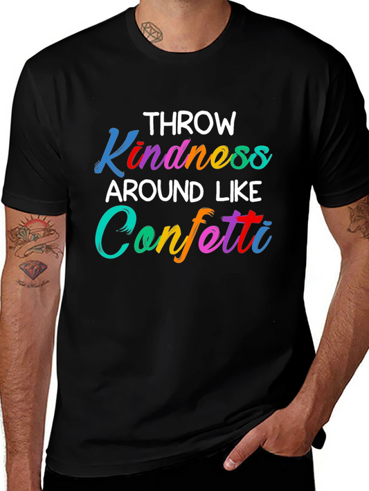 Kindness Confetti Graphic Tee - Spread Joy!