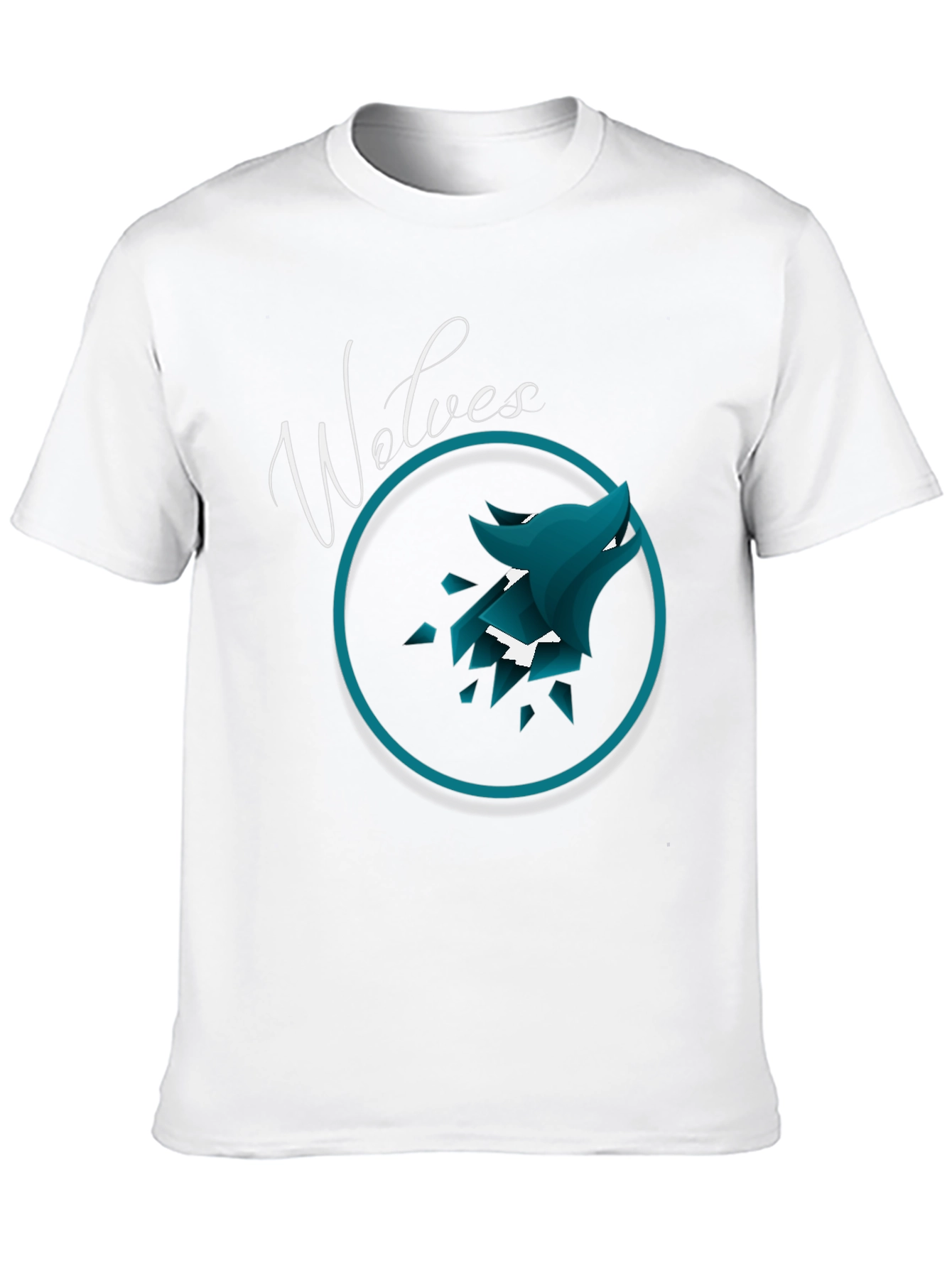 Wolves Graphic Tee - Stylish Mens Black T-Shirt