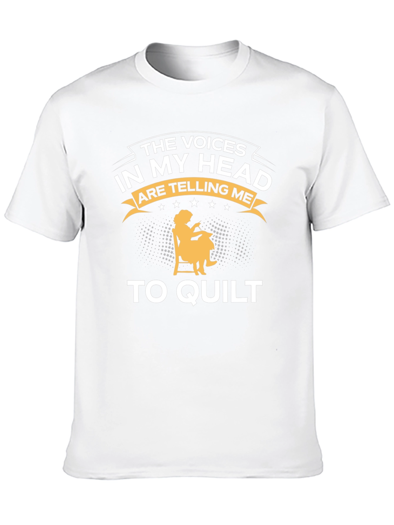 Quilting Voices T-Shirt - Funny Quilter Gift