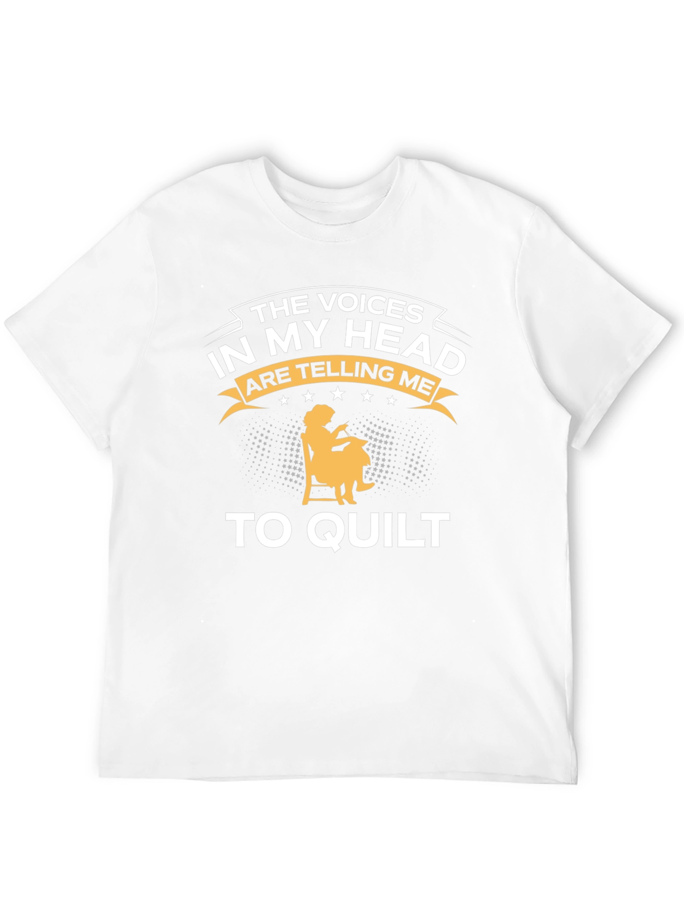 Quilting Voices T-Shirt - Funny Quilter Gift