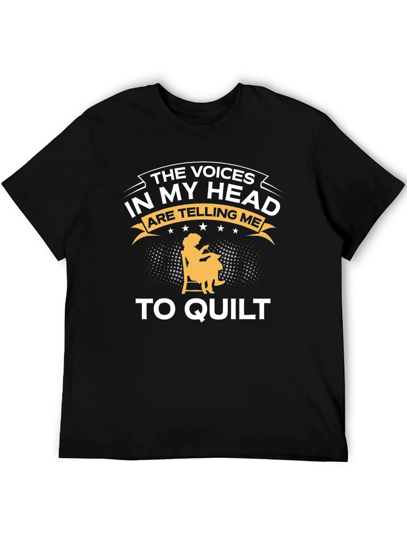 Quilting Voices T-Shirt - Funny Quilter Gift