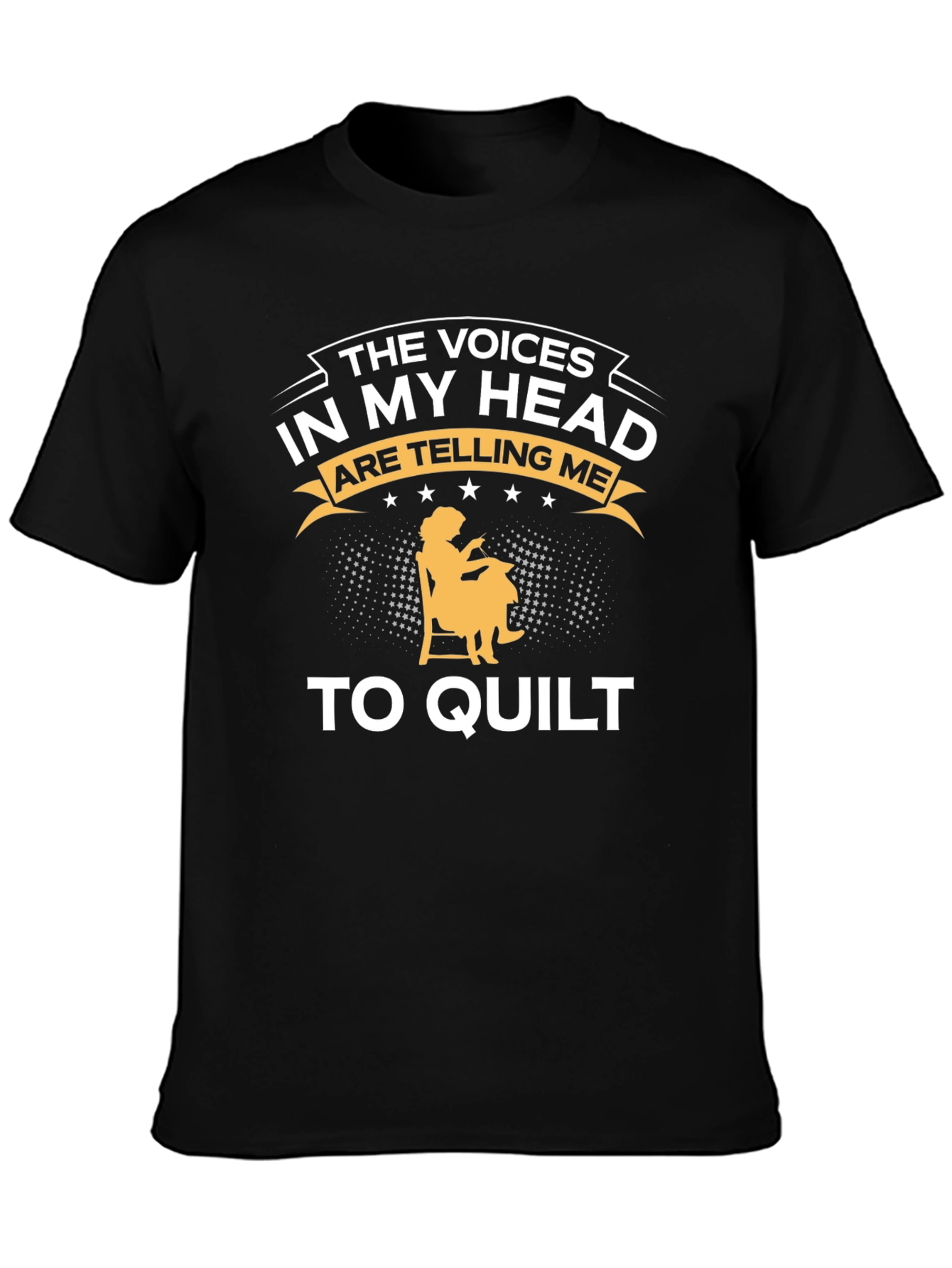 Quilting Voices T-Shirt - Funny Quilter Gift