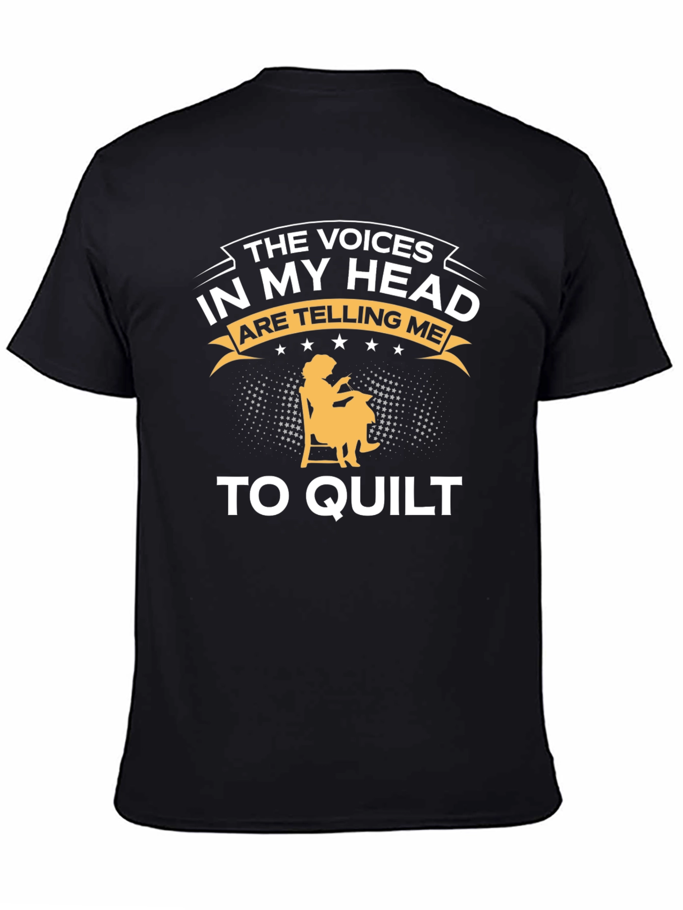 Quilting Voices T-Shirt - Funny Quilter Gift