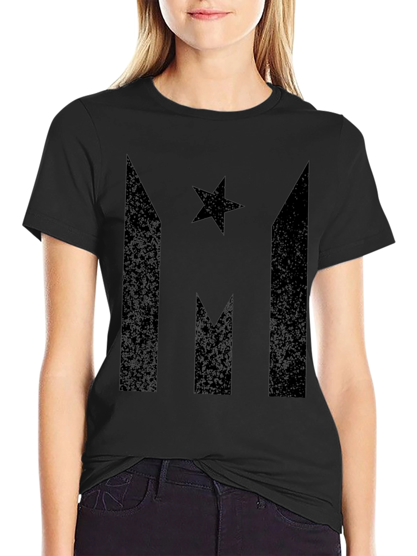Distressed Puerto Rico Flag Graphic Tee