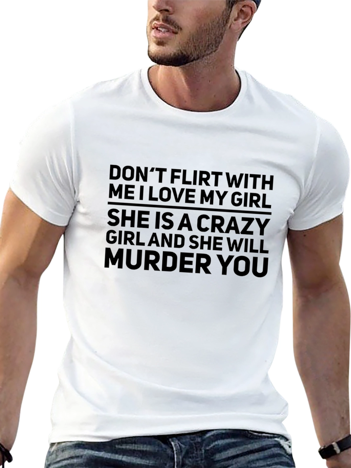 Crazy Girl T-Shirt - Funny Warning Tee