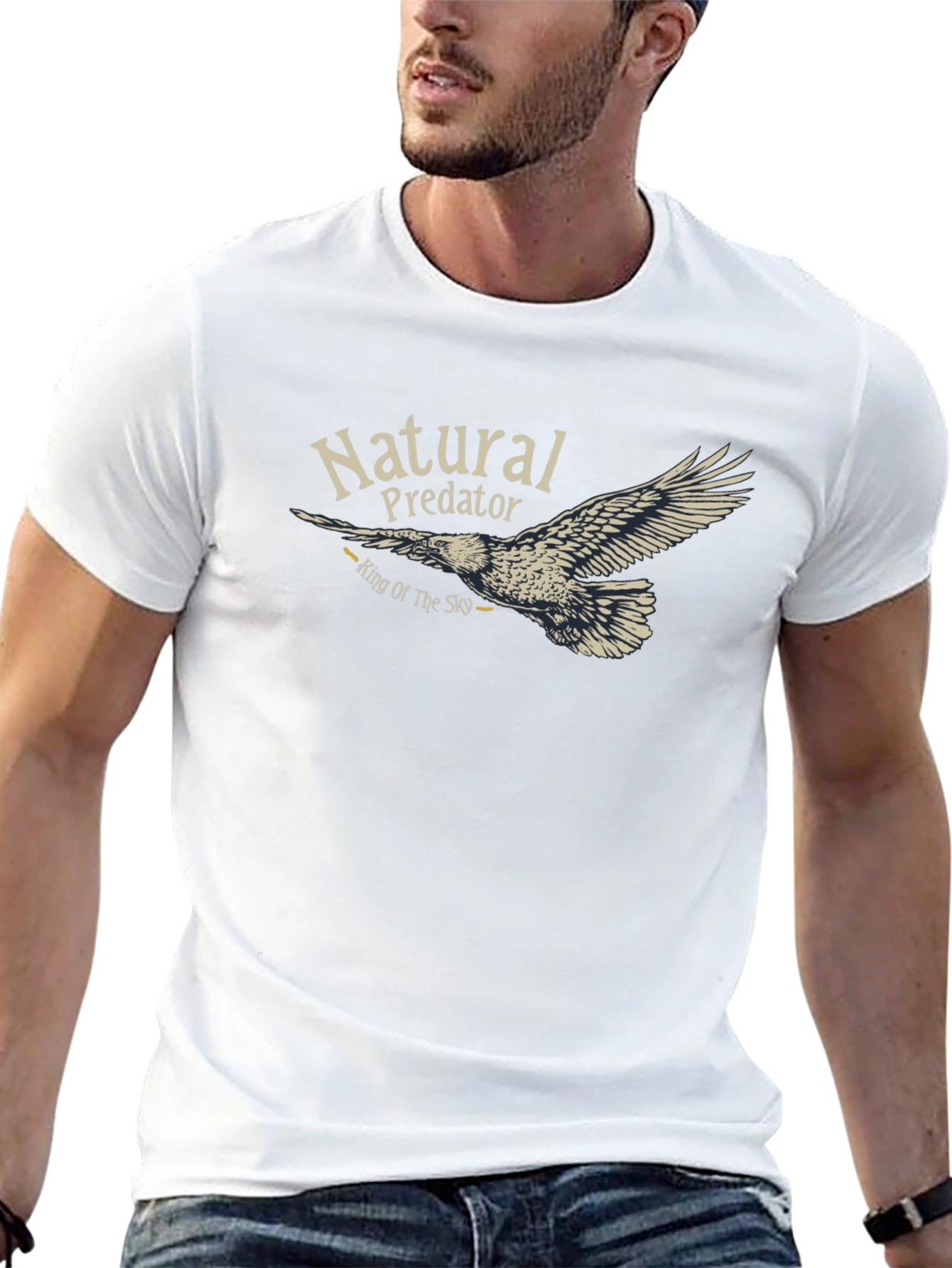 Natural Predator Eagle Graphic T-Shirt