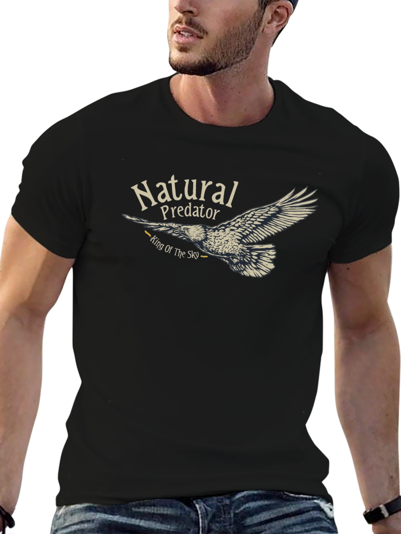 Natural Predator Eagle Graphic T-Shirt