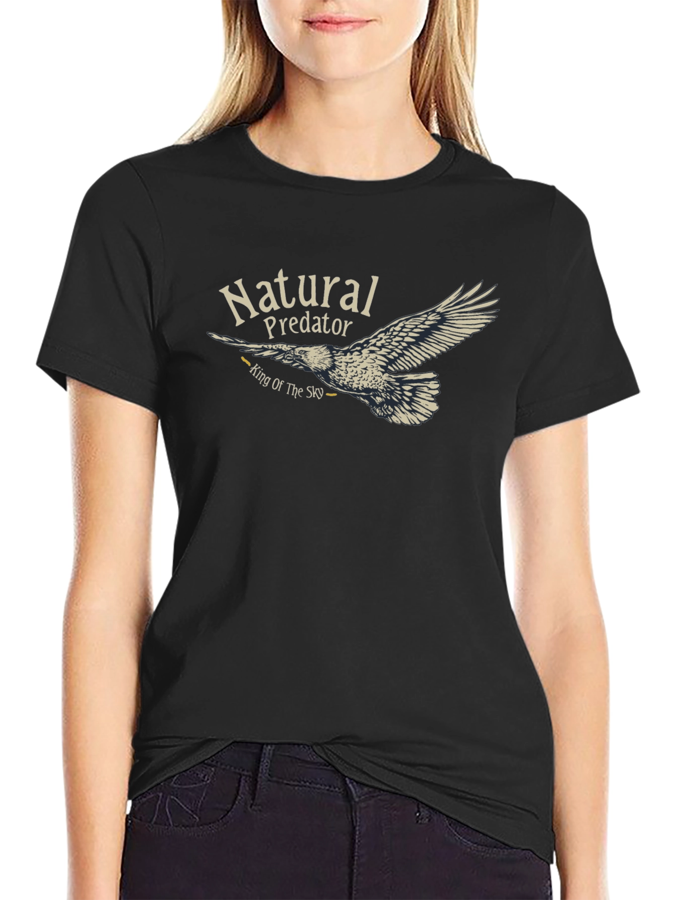 Natural Predator Eagle Graphic T-Shirt