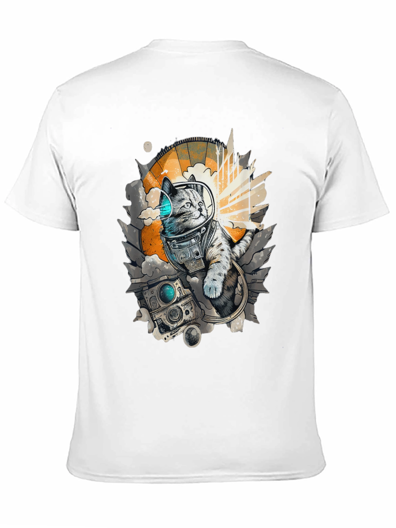 Cosmic Cat T-Shirt - Space Adventure!