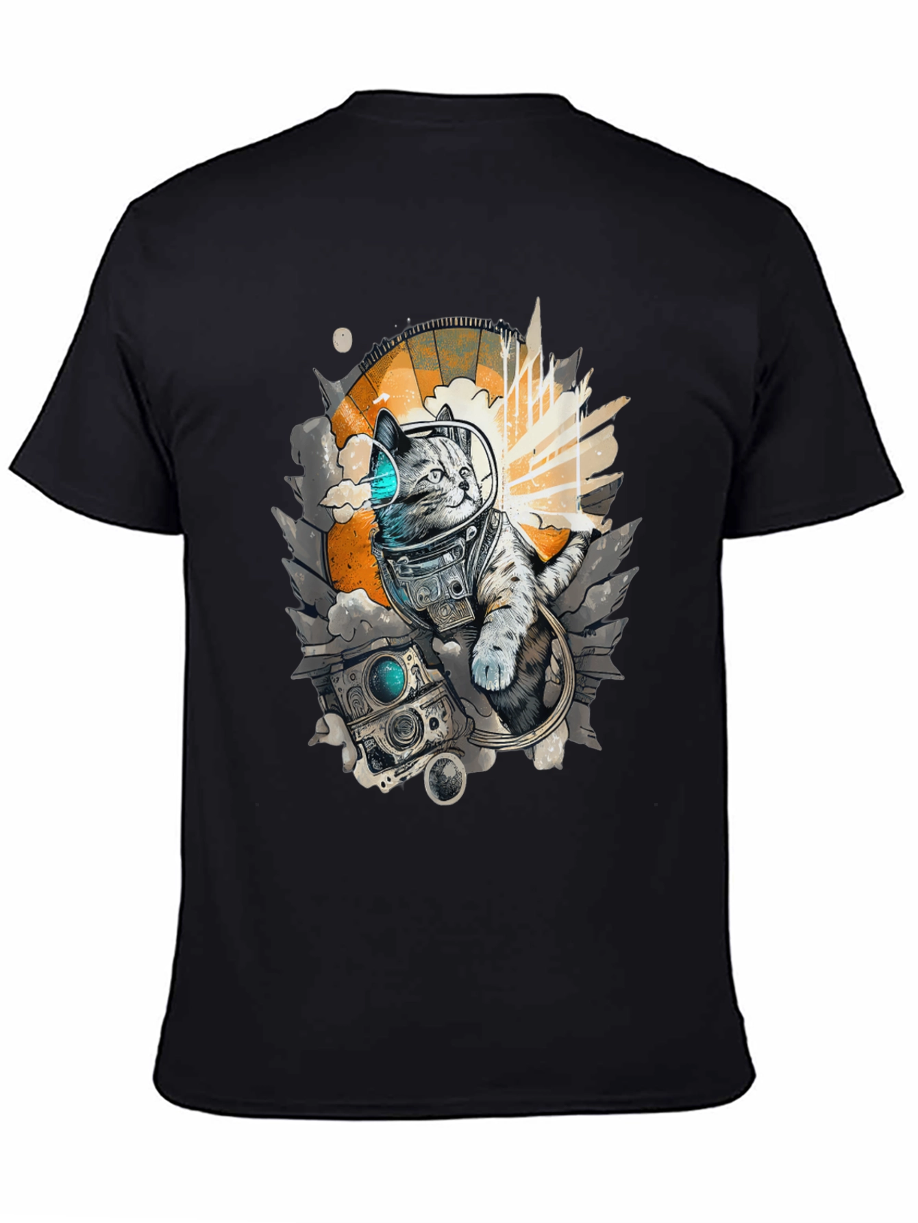 Cosmic Cat T-Shirt - Space Adventure!