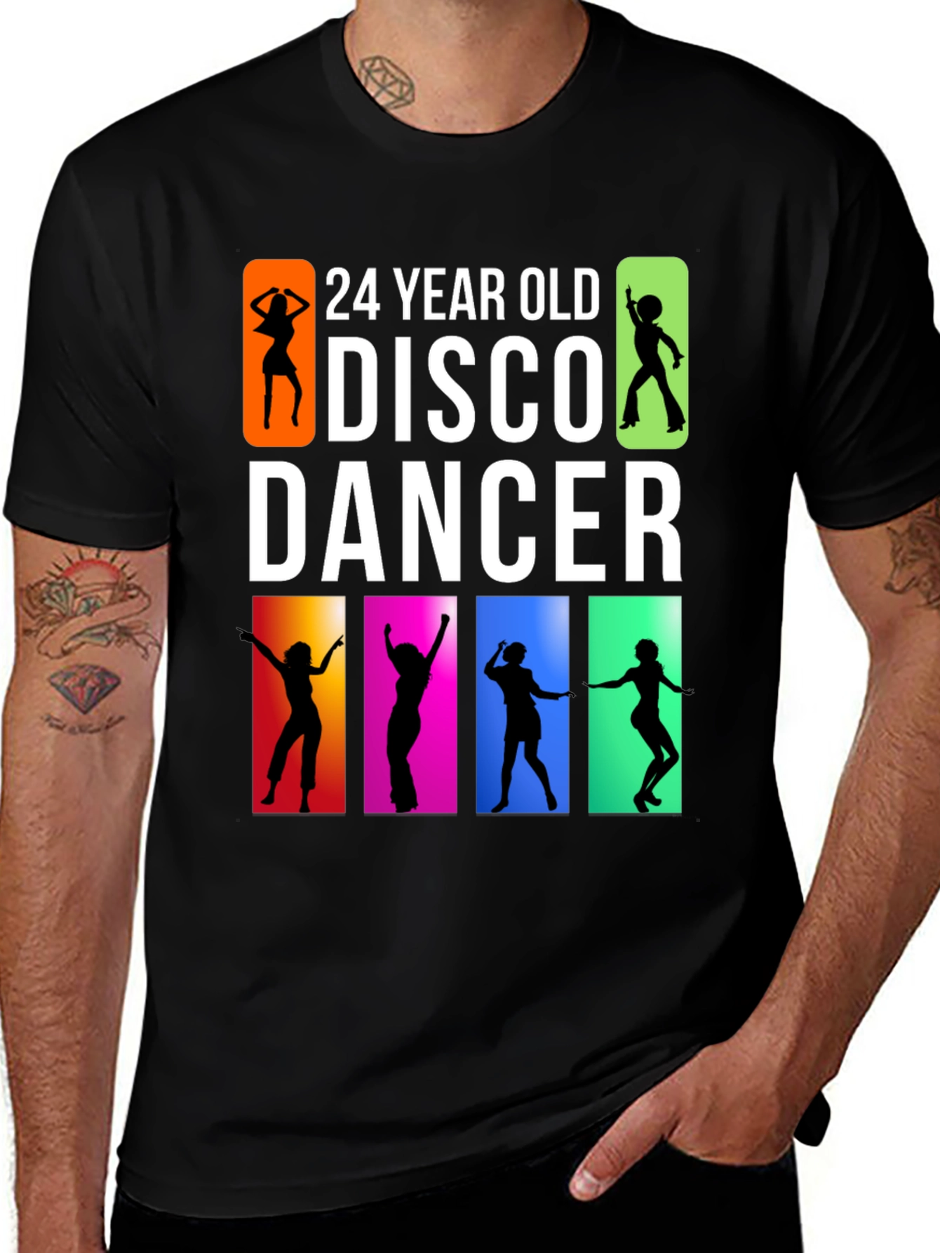 24 Year Old Disco Dancer T-Shirt
