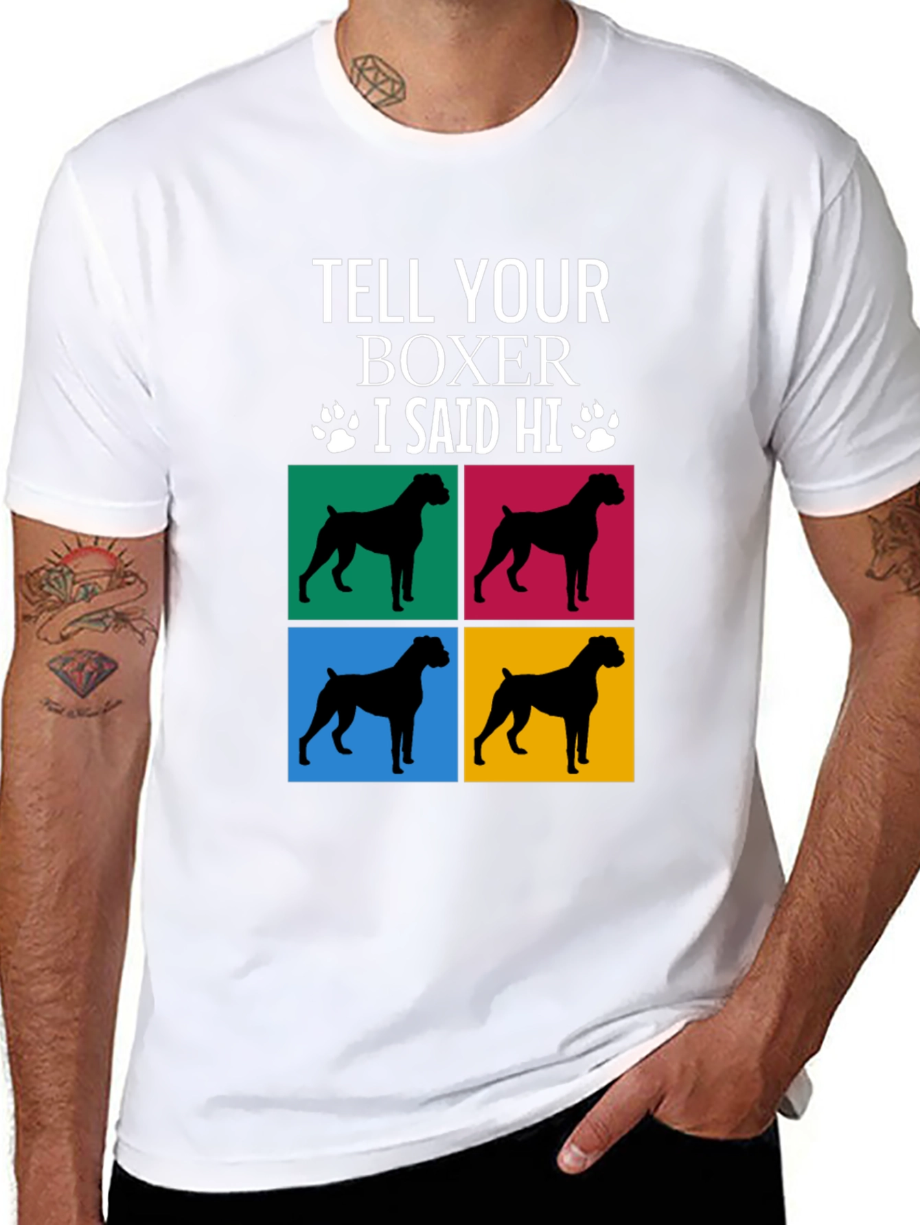 Tell Your Boxer I Said Hi T-Shirt