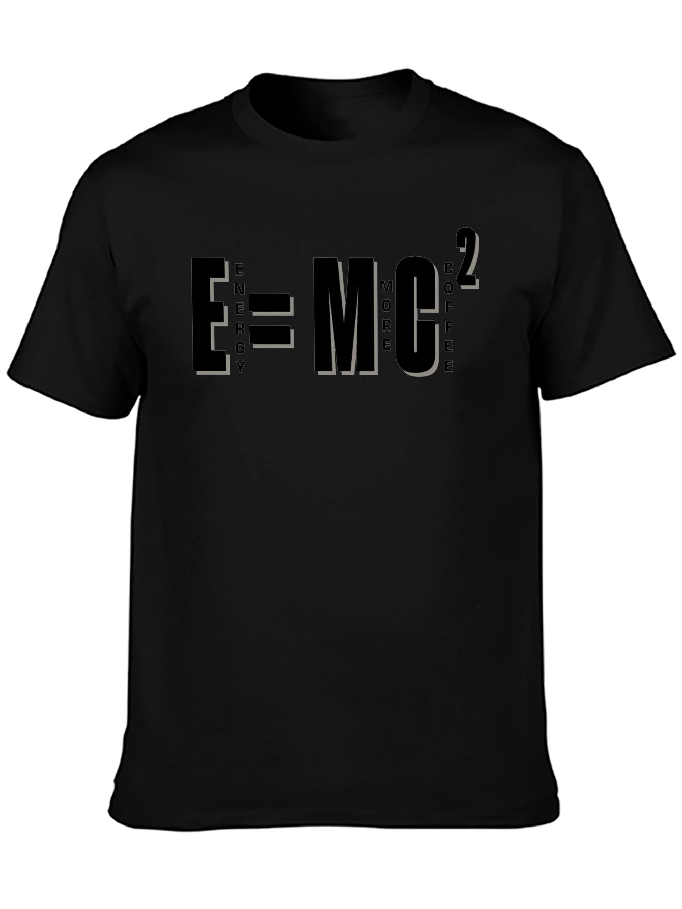 Energy More Coffee Funny Graphic T-Shirt