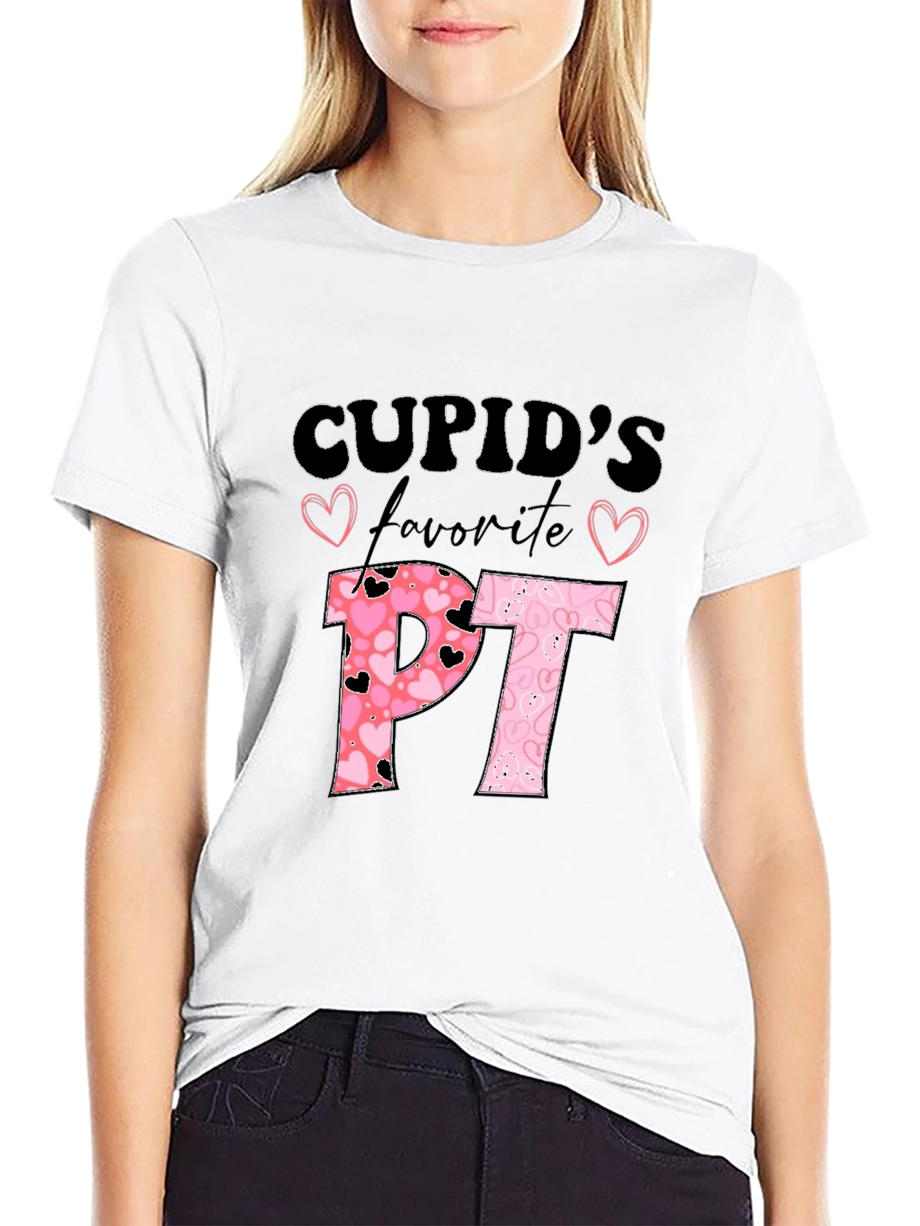 Cupids Favorite PT T-Shirt Valentines Day
