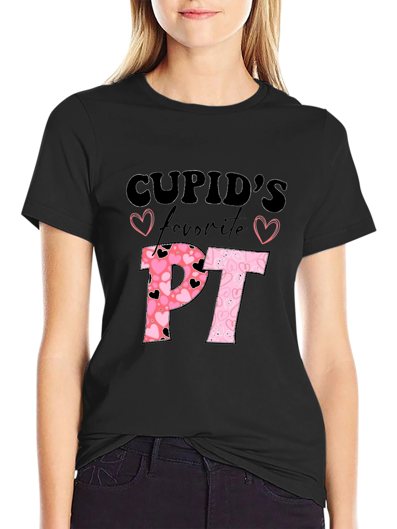 Cupids Favorite PT T-Shirt Valentines Day