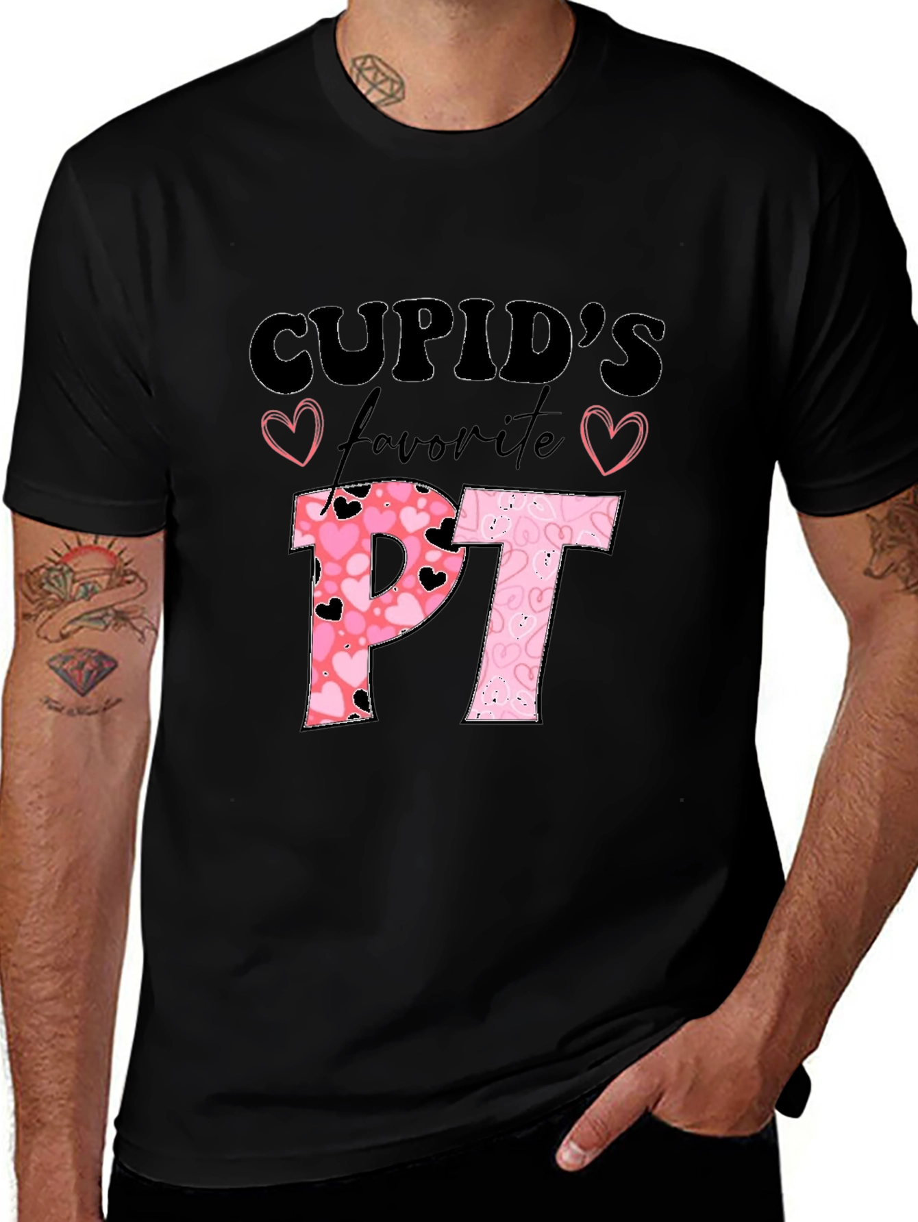 Cupids Favorite PT T-Shirt Valentines Day